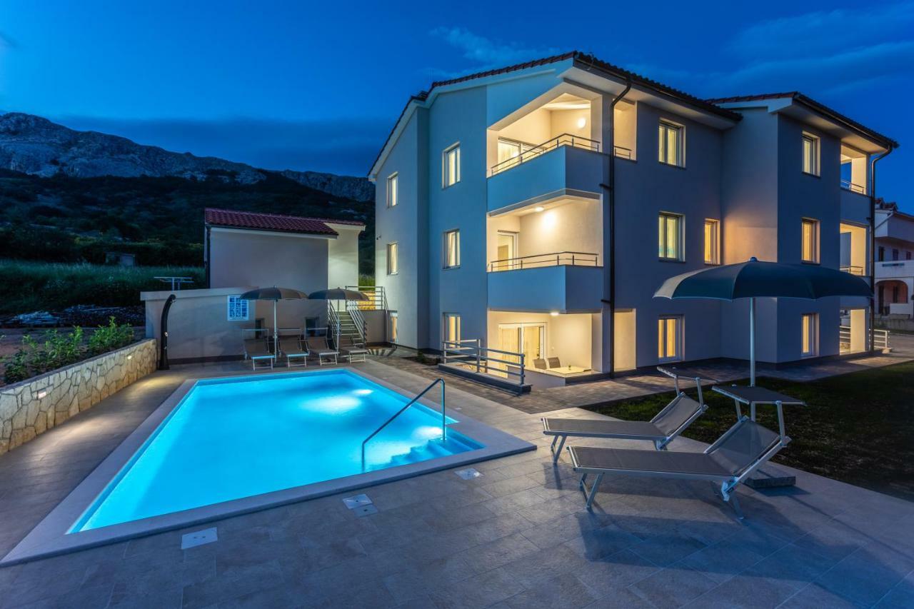 Apartments Mateo 2 Baška Exterior foto